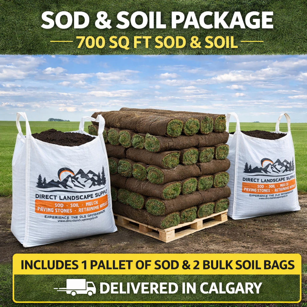 Calgary sod and soil packages