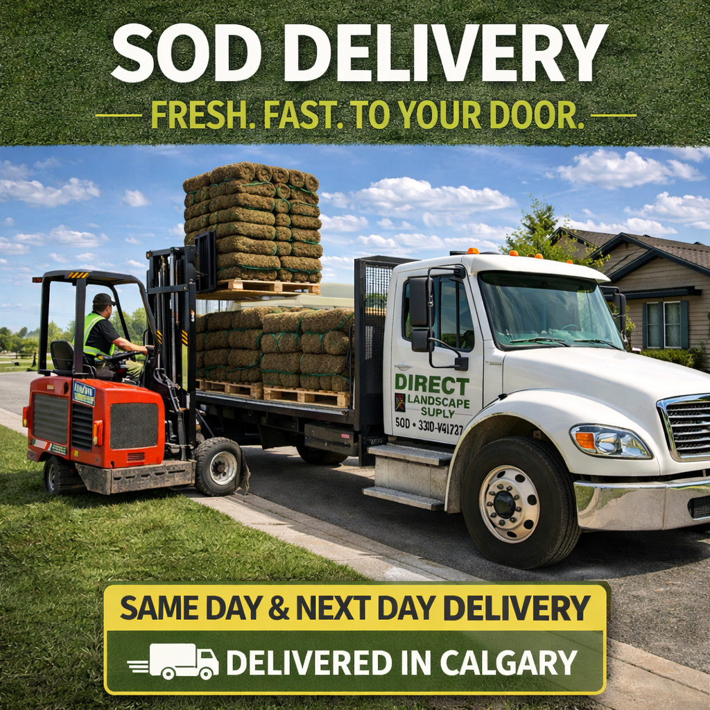 Calgary sod delivery